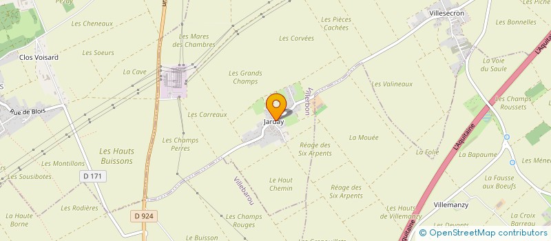 localisation de l'entreprise MONSIEUR NATHAN ROULLET  VILLERBON