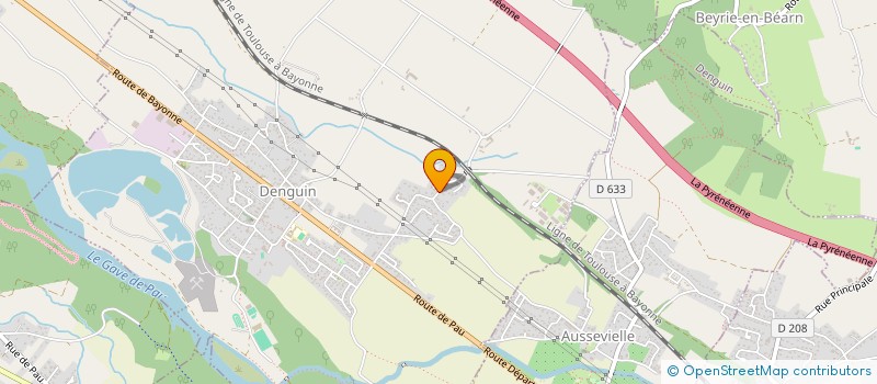 localisation de l'entreprise MONSIEUR NATHAN SAINT-MAZARD  DENGUIN