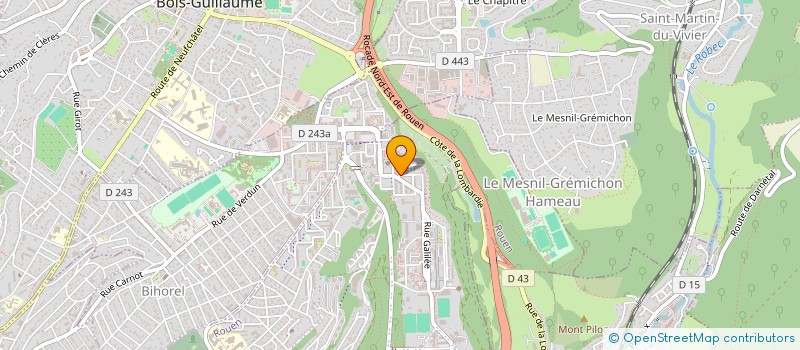 localisation de l'entreprise MONSIEUR NATHAN SANSON  ROUEN