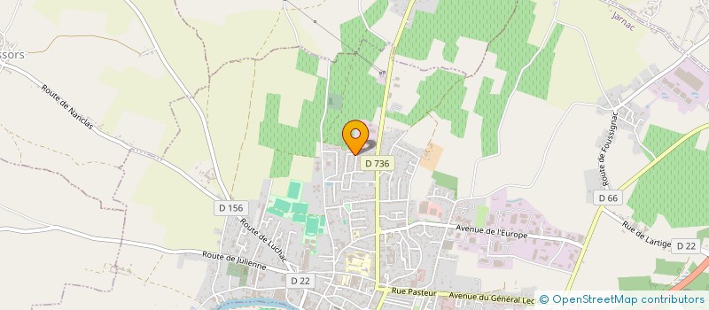 localisation de l'entreprise MONSIEUR NATHAN SAUVION à JARNAC