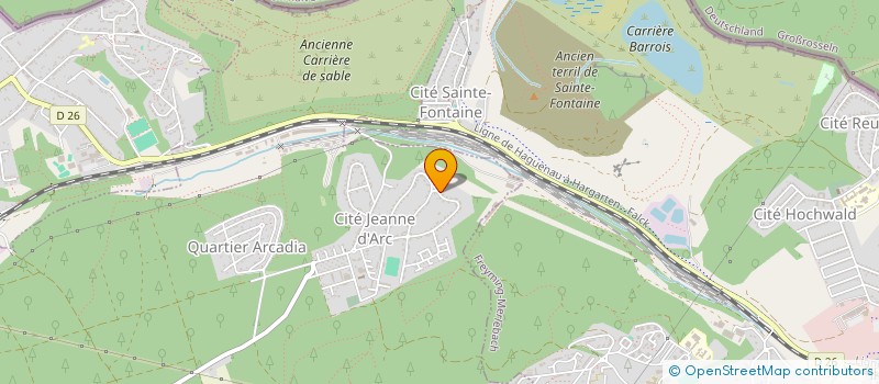 localisation de l'entreprise MONSIEUR NATHAN SCHMITGEN  SAINT-AVOLD