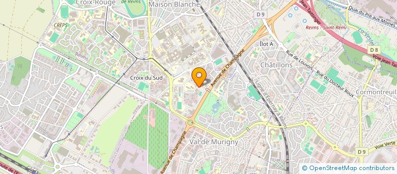 localisation de l'entreprise MONSIEUR NATHAN SEANCE  REIMS