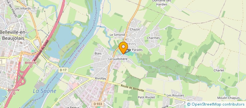 localisation de l'entreprise MONSIEUR NATHAN SEGERS  GUEREINS