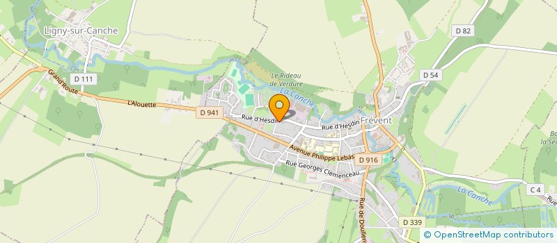 localisation de l'entreprise MONSIEUR NATHAN SEILLIER  FREVENT