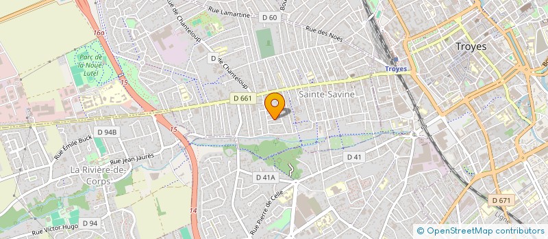 localisation de l'entreprise MONSIEUR NATHAN SIMON  SAINTE-SAVINE