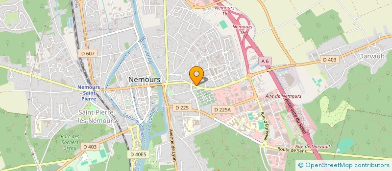 localisation de l'entreprise MONSIEUR NATHAN SIMON  DARVAULT