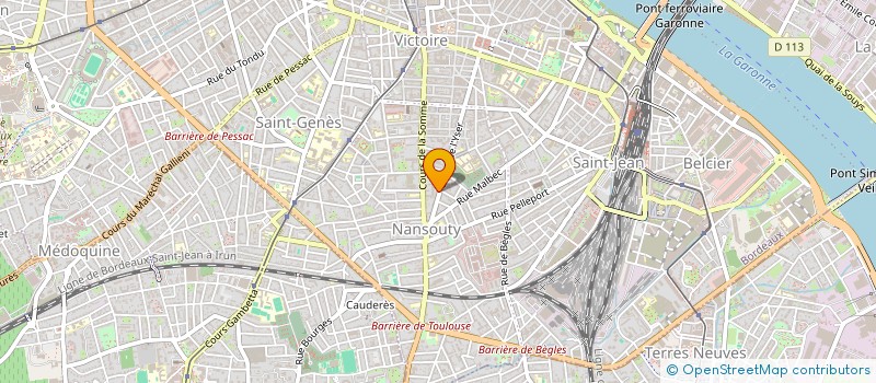 localisation de l'entreprise MONSIEUR NATHAN SOJA  BORDEAUX