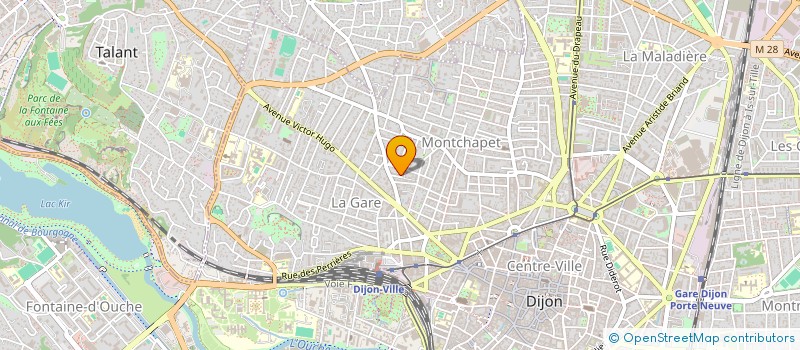 localisation de l'entreprise MONSIEUR NATHAN SOLOGNY  DIJON