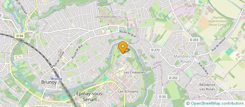 localisation de l'entreprise MONSIEUR NATHAN SPAKO  EPINAY-SOUS-SENART