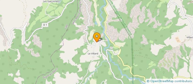 localisation de l'entreprise MONSIEUR NATHAN STASSIN  LE VERNET