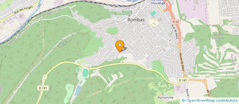 localisation de l'entreprise MONSIEUR NATHAN STIBLING  ROMBAS