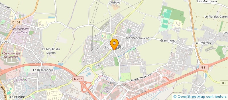 localisation de l'entreprise MONSIEUR NATHAN SUZEAU  PUILBOREAU