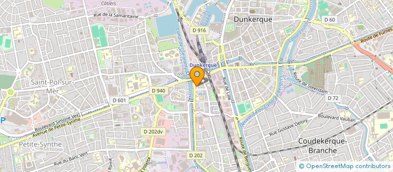 localisation de l'entreprise MONSIEUR NATHAN THERY à DUNKERQUE