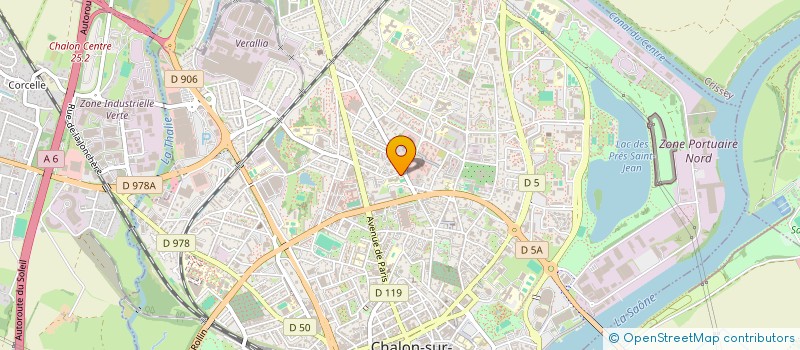 localisation de l'entreprise MONSIEUR NATHAN THIBAUDET  CHALON-SUR-SAONE