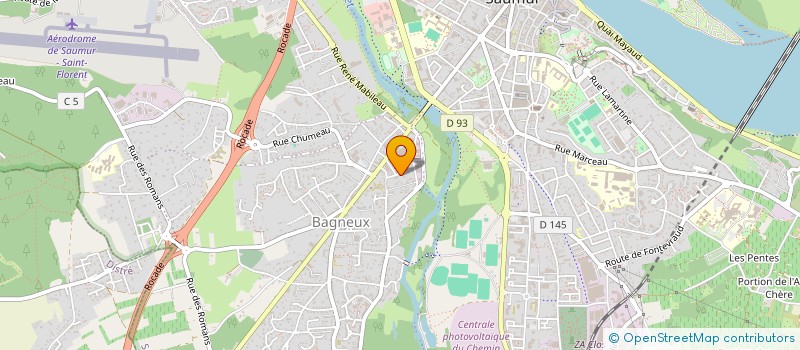 localisation de l'entreprise MONSIEUR NATHAN THOUMAZEAU  SAUMUR