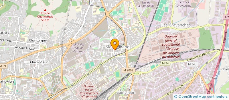 localisation de l'entreprise MONSIEUR NATHAN TIXIER  CLERMONT-FERRAND