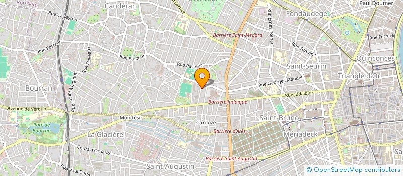 localisation de l'entreprise MONSIEUR NATHAN TOURNACHE  BORDEAUX