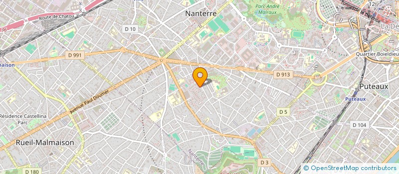 localisation de l'entreprise MONSIEUR NATHAN TREMION à NANTERRE