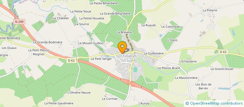 localisation de l'entreprise MONSIEUR NATHAN TUILLIER à SEVREMOINE