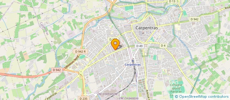 localisation de l'entreprise MONSIEUR NATHAN UGHETTO à CARPENTRAS