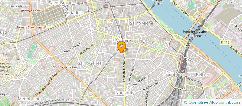 localisation de l'entreprise MONSIEUR NATHAN VALLIERE  BORDEAUX