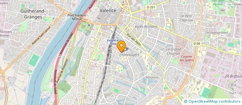 localisation de l'entreprise MONSIEUR NATHAN VANSTAEVEL à VALENCE