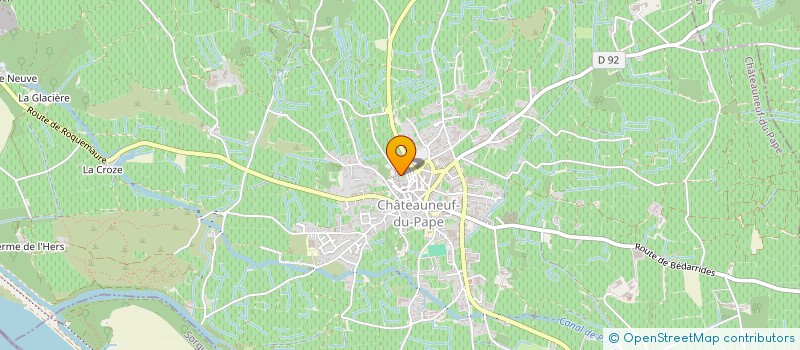 localisation de l'entreprise MONSIEUR NATHAN VAUTE  BEDARRIDES