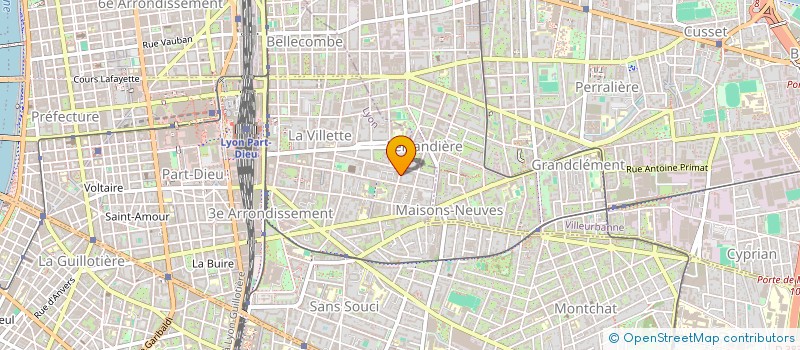 localisation de l'entreprise MONSIEUR NATHAN VEVERT  LYON