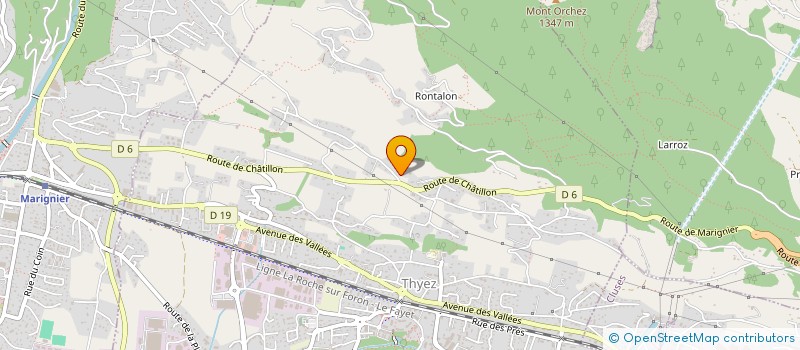 localisation de l'entreprise MONSIEUR NATHAN VIDONNE  THYEZ