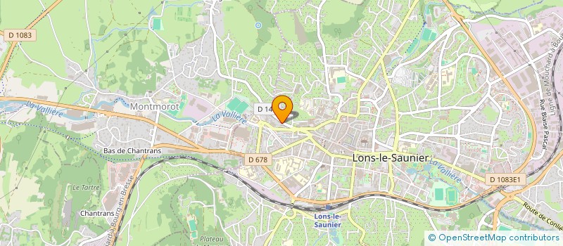 localisation de l'entreprise MONSIEUR NATHAN VINCENT à LONS-LE-SAUNIER