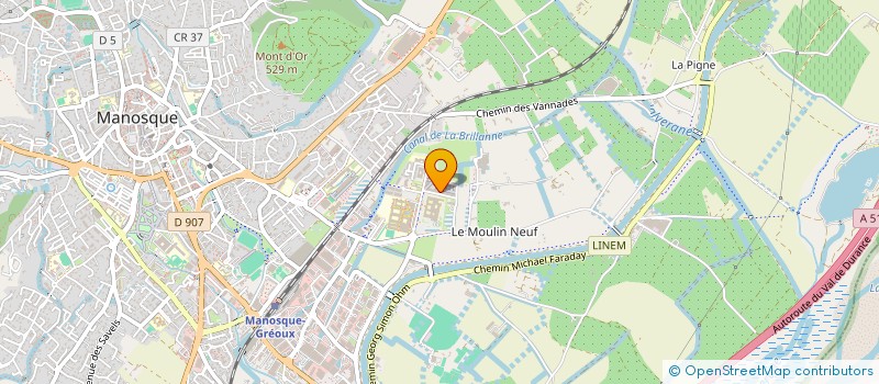 localisation de l'entreprise MONSIEUR NATHAN VIVONA  MANOSQUE