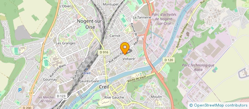 localisation de l'entreprise MONSIEUR NATHAN WIZEN  CREIL