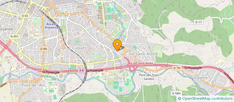 localisation de l'entreprise MONSIEUR NATHAN ZERBIB à AIX EN PROVENCE