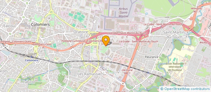 localisation de l'entreprise MONSIEUR NATHAN ZIMMERMANN  TOULOUSE