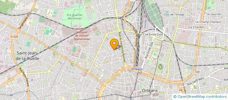localisation de l'entreprise MONSIEUR NATHAN ZOROPOGUI à ORLEANS