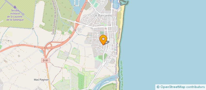 localisation de l'entreprise MONSIEUR NATHAN ZUKOWSKI  LE BARCARES