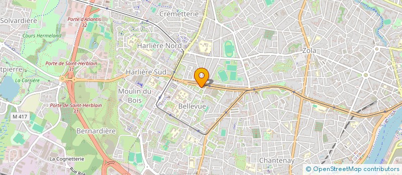 localisation de l'entreprise MONSIEUR NATHANAEL ABABSA à NANTES