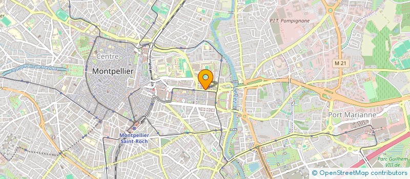 localisation de l'entreprise MONSIEUR NATHANAEL ANTHONY  MONTPELLIER