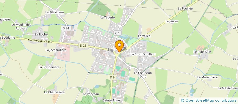 localisation de l'entreprise MONSIEUR NATHANAEL BESNARD  LIGNE