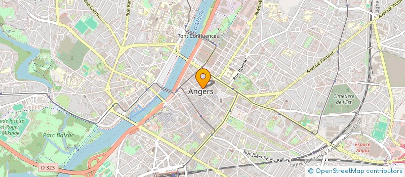 localisation de l'entreprise MONSIEUR NATHANAEL BICZYSKO à ANGERS