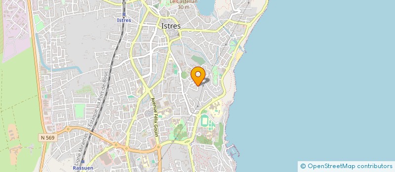 localisation de l'entreprise MONSIEUR NATHANAEL BRAHY  ISTRES