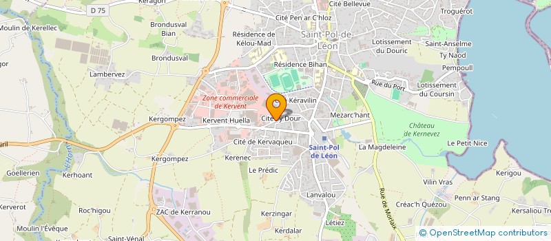 localisation de l'entreprise MONSIEUR NATHANAEL BRANDAO à SAINT-POL-DE-LEON