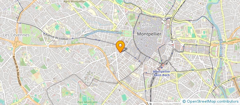 localisation de l'entreprise MONSIEUR NATHANAEL DAHAN à MONTPELLIER
