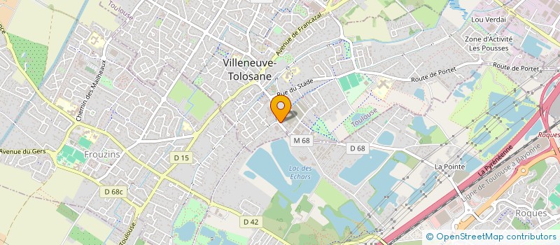 localisation de l'entreprise MONSIEUR NATHANAEL DONDIN à VILLENEUVE-TOLOSANE