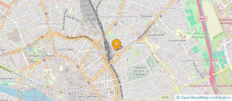 localisation de l'entreprise MONSIEUR NATHANAEL DUFAIT à TOULOUSE