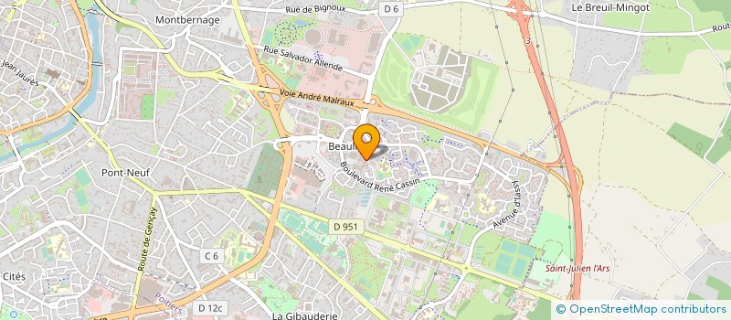 localisation de l'entreprise MONSIEUR NATHANAEL DUMAZERT  POITIERS