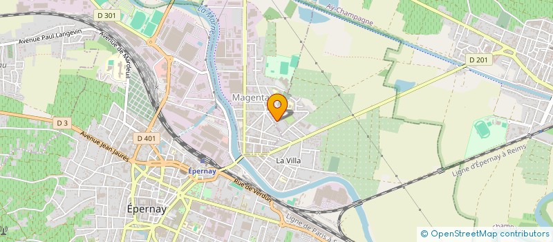 localisation de l'entreprise MONSIEUR NATHANAEL FOUCHART  EPERNAY