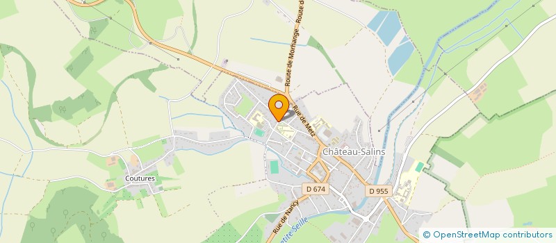 localisation de l'entreprise MONSIEUR NATHANAEL FOURIE  CHATEAU-SALINS