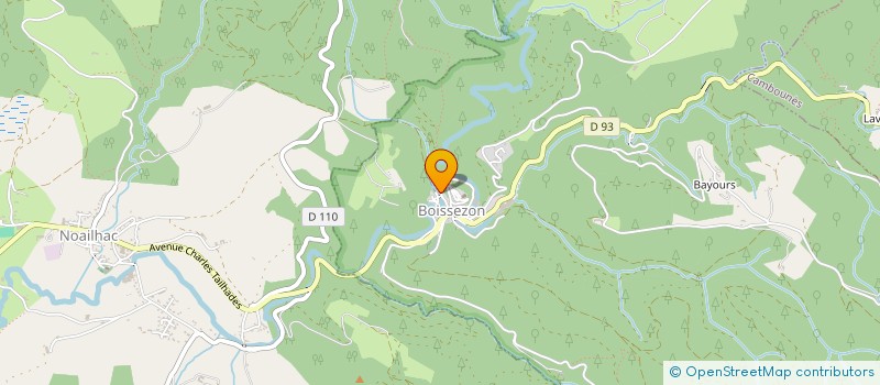 localisation de l'entreprise MONSIEUR NATHANAEL GRANDGIRARD  BOISSEZON