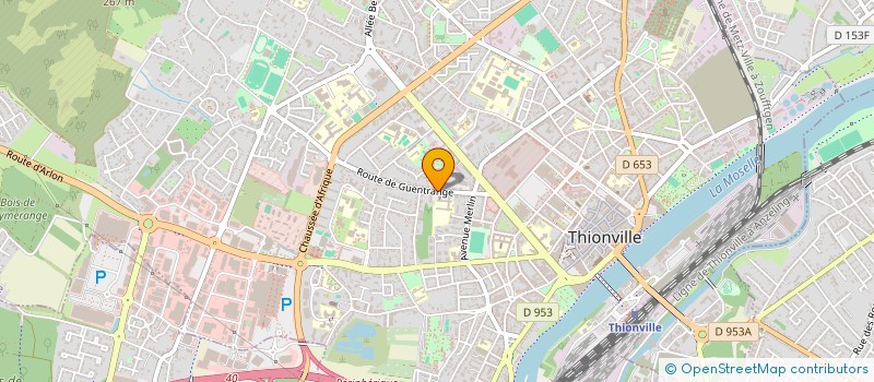 localisation de l'entreprise MONSIEUR NATHANAEL HIME à THIONVILLE